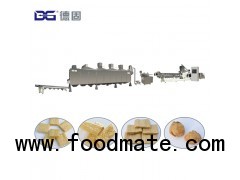 Fully automatic soya meat/defatted soy protein food production extruder machine