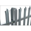 W Section Triple Point Galvanized Palisade Fence