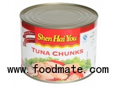 Canned tuna in big can A10, 1.88kg