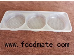 Custom disposable plastic tray