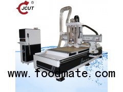 Linear atc wood cnc router machine with Saw blade R30