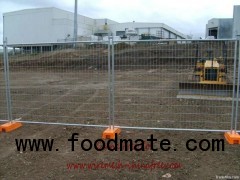 Temporary fencing - Temporary fence used in construction site, roadside and factory.