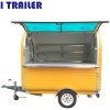 Outdoor Barbecue Car Breakfast Fast Food Cart