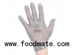 Food grade cut resistant chainmail stainless steel gloves