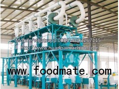 wheat maize corn grain pulverizer grinder machine  flour mill plant 30 ton per day