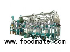 Automatic 30T maize flour machine processing line grain flour mill corn maize milling machine