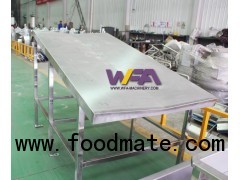 V-shaped killing table for sheep slaughtering