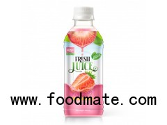 Fresh Strawberry fruit juice 350ml , tropical fruit juice drink own brand from RITA beverage