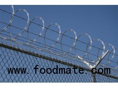 Galvanized Razor Wire Mobile Barrier