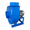 Sawdust transport centrifugal blower fan for wooden chips