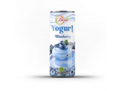 Premium yogurt milk blueberry flavor drink