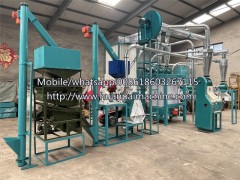 Successful project 10 tons/24 hours corn flour making machine maize meal machine in Kenya