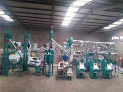 Grain meal making machine maize corn rice millet sorghum processing flour mill machine