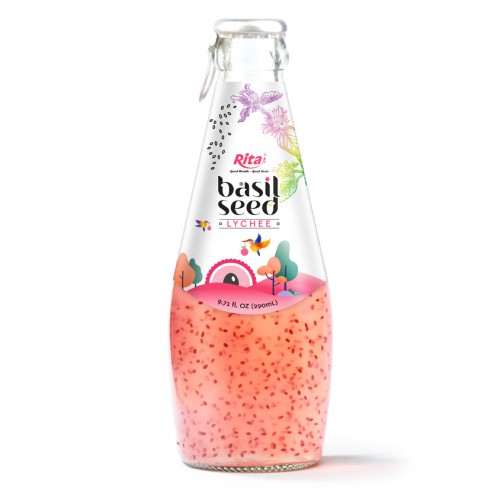 Basil Seed Lychee Juice