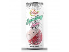 High quality sparkling lychee juice drink from BENA