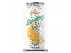 High quality sparkling orange juice flavor from BENA drink