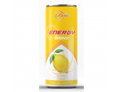 energy drink natural with lemon flavor from BENA drink