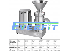 How much peanut butter grinding machine