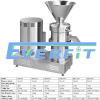 How much peanut butter grinding machine