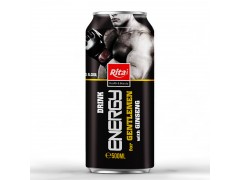 Strong Power Energy drink with ginseng 500ml from RITA