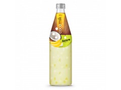 Cocomilk with nata de coco 485ml banana from RITA