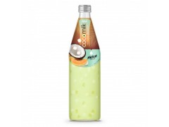 Cocomilk with nata de coco 485ml melon from RITA