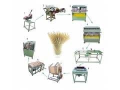 Bamboo toothpick production line