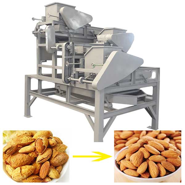 Almond Shelling Machine