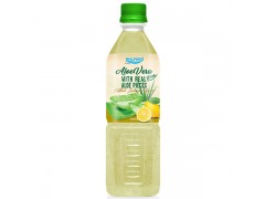 aloe vera juice with lime  500ml pet bottle from BNLFOOD company