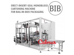 Form-Insert-Seal Monoblock Cartoning Machine for Bag-in-Box Packaging