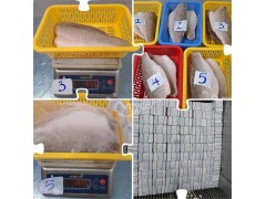 Frozen barramundi fillet