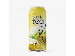 Bubble Tea with tapioca pearls  Banana flavor  500ml from RITA bevearge