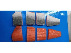 Frozen sockeye salmon fillets