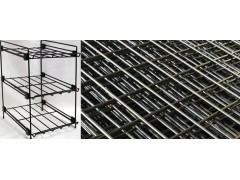 Wire Mesh Partition Shelving