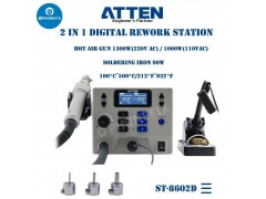 ATTEN ST-8602D 2 IN 1 hot air soldering rework station