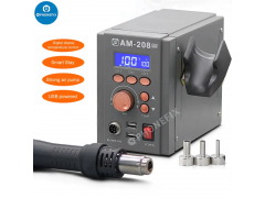 Amaoe AM-208 750W Intelligent Hot Air Gun Desoldering Station