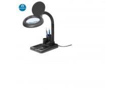5X /10 Plug 40 LED Welding Magnifier Desk Lamp