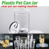 plastic pet can bottle jars neck cutting machine