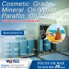 Cosmetic Grade Mineral Oil/White Paraffin Oil Grade A