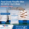 Food Grade Paraffin Wax NO.58 for Gum Base