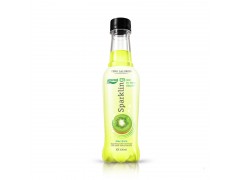 300ml Pet Bottle Kiwi Blue Sparkling Water Fruit Drinks